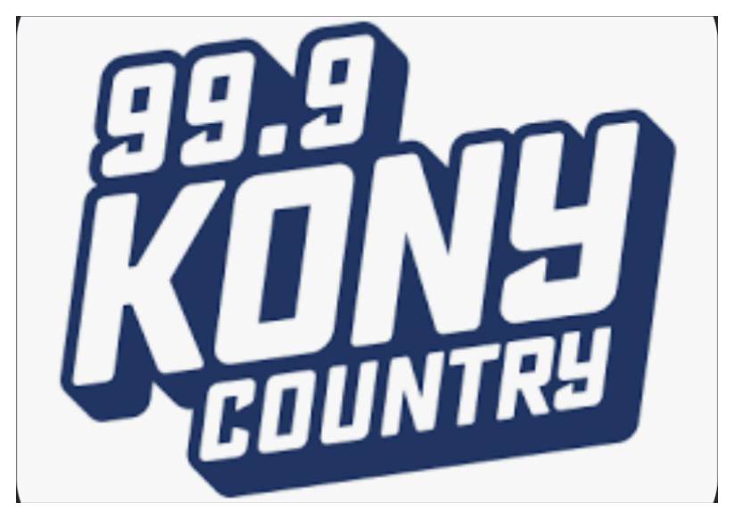 99.9 KONY Country logo