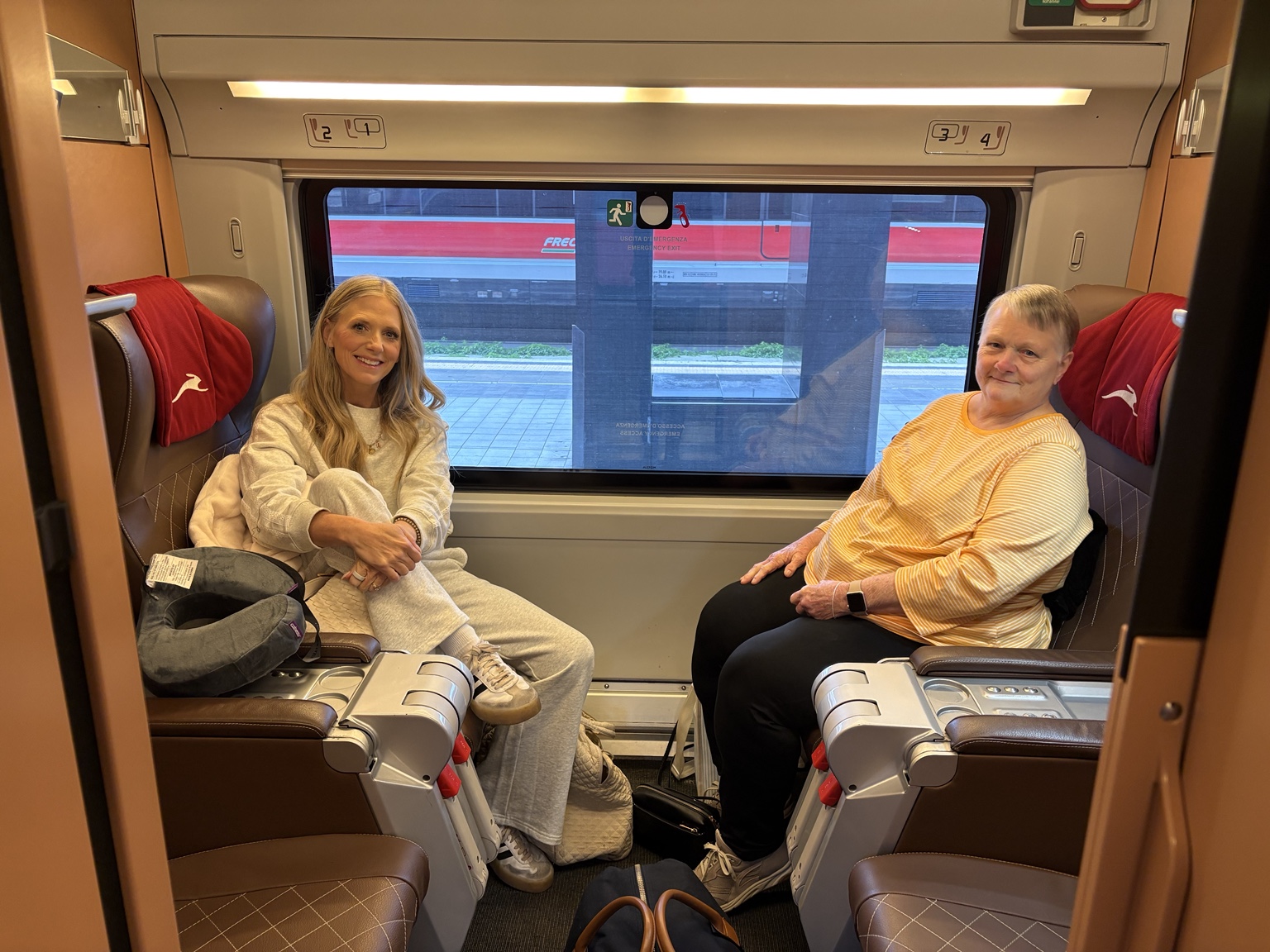 Train ride in Italy
